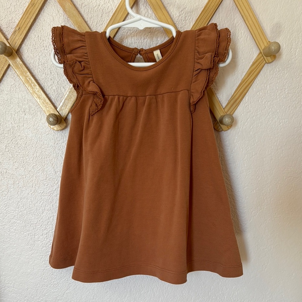 Quincy Mae | Flutter Sleeve Dress